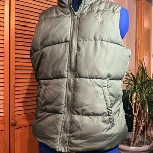 U.S. Polo Assn. Olive Women’s Puffer Vest